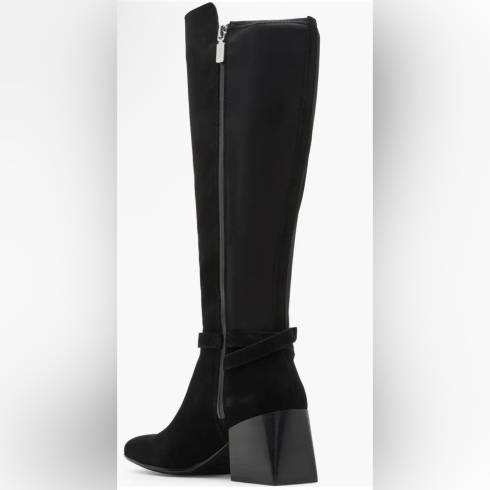 NWT Blondo Twyla Tall suede boots. Size 6. Black. Waterproof.